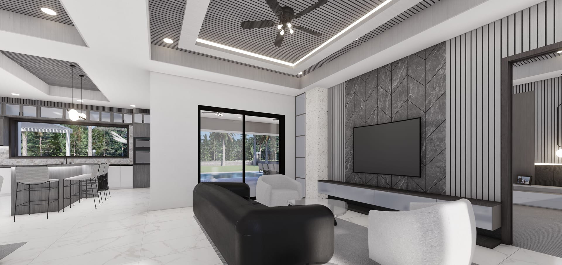 Eleusis M1 living area, alternate view