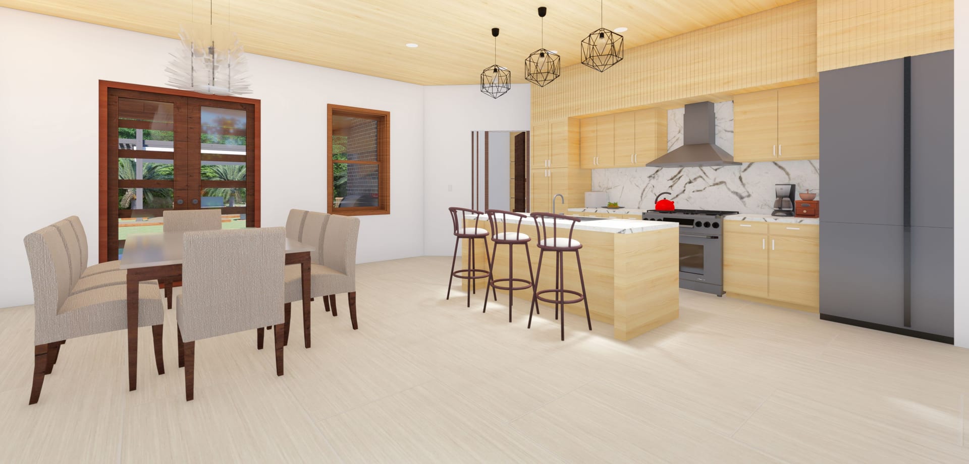 Eos M1 kitchen