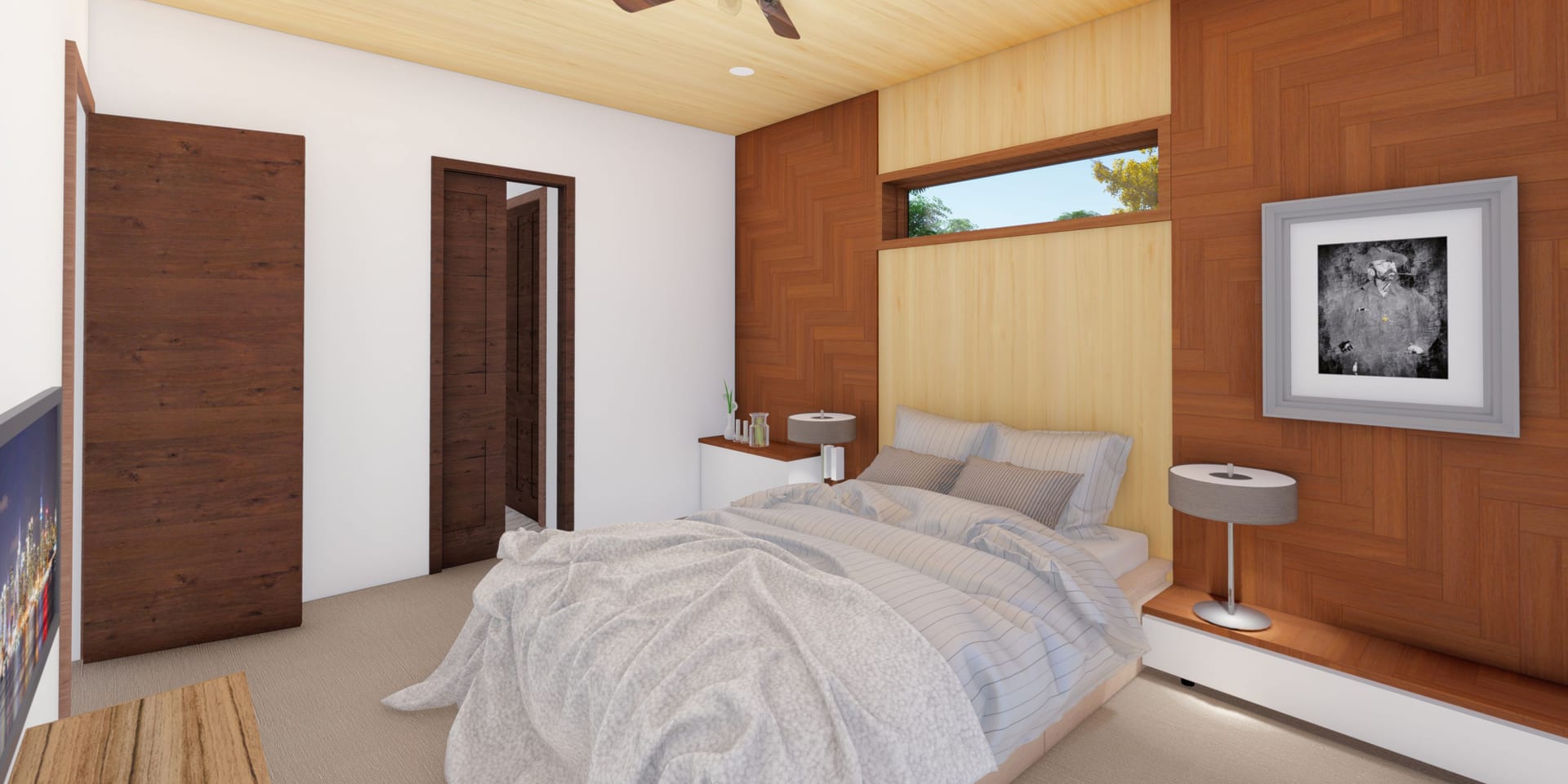 Eos M1 master bedroom