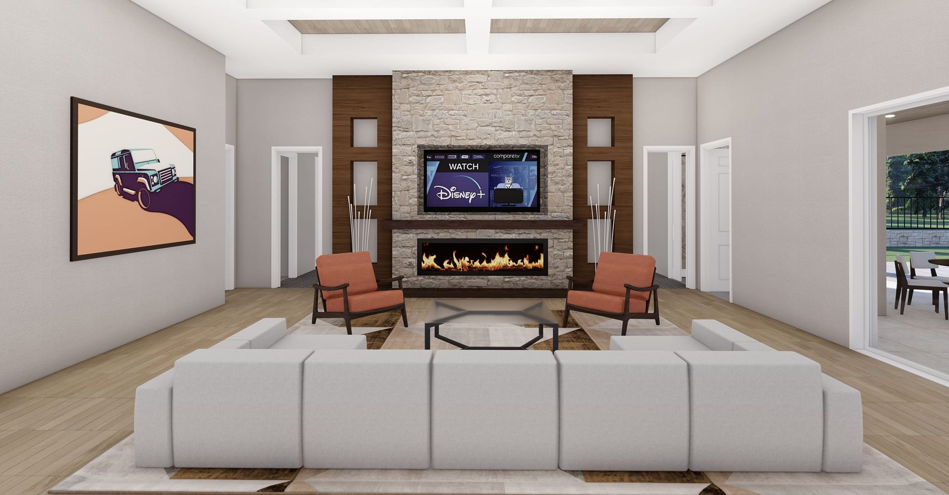 Erotes M1 living area