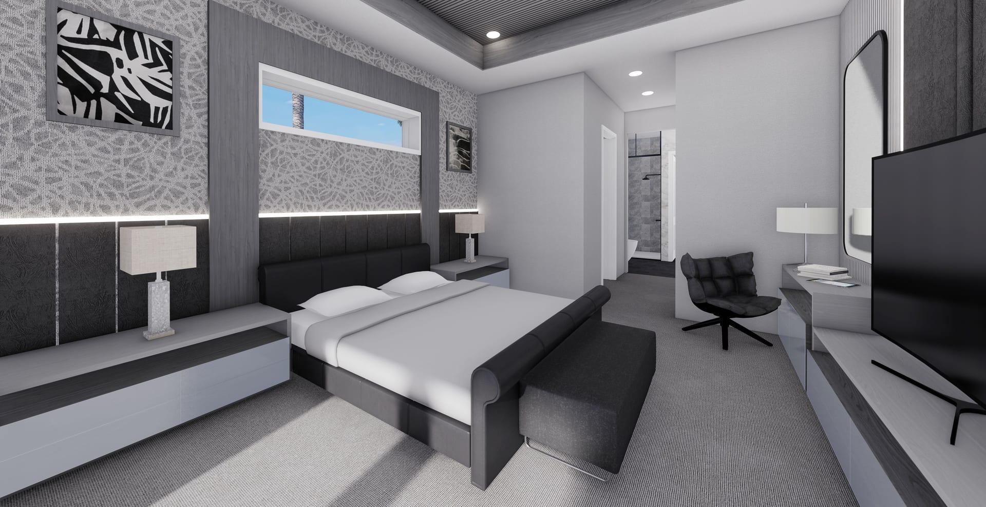 Eucleia master bedroom