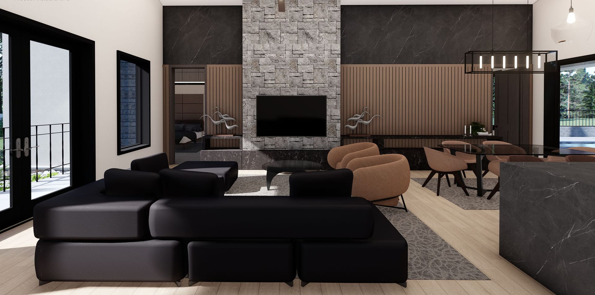 Euporie living area