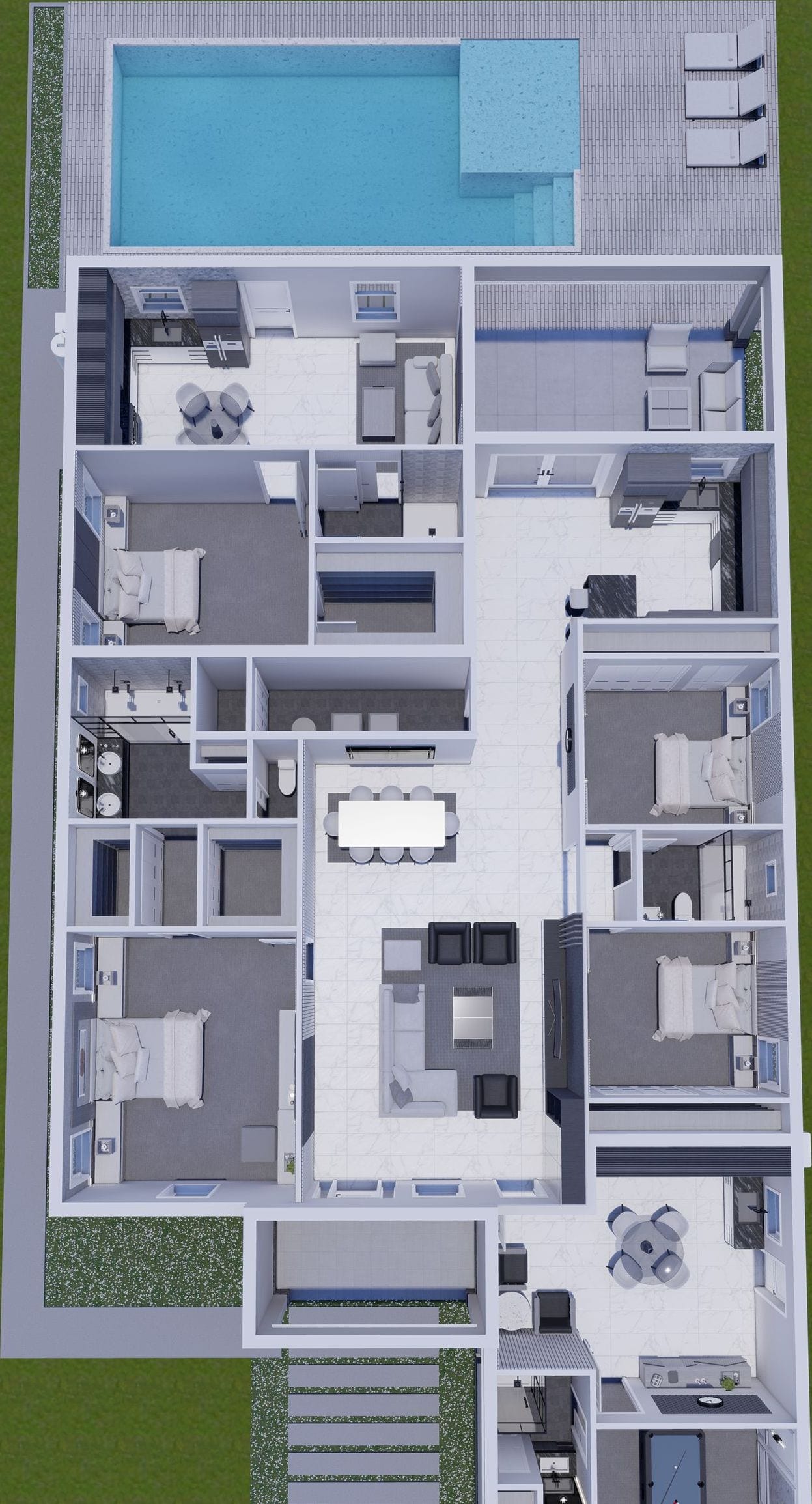 Euterpe 3D floor plan, top-down