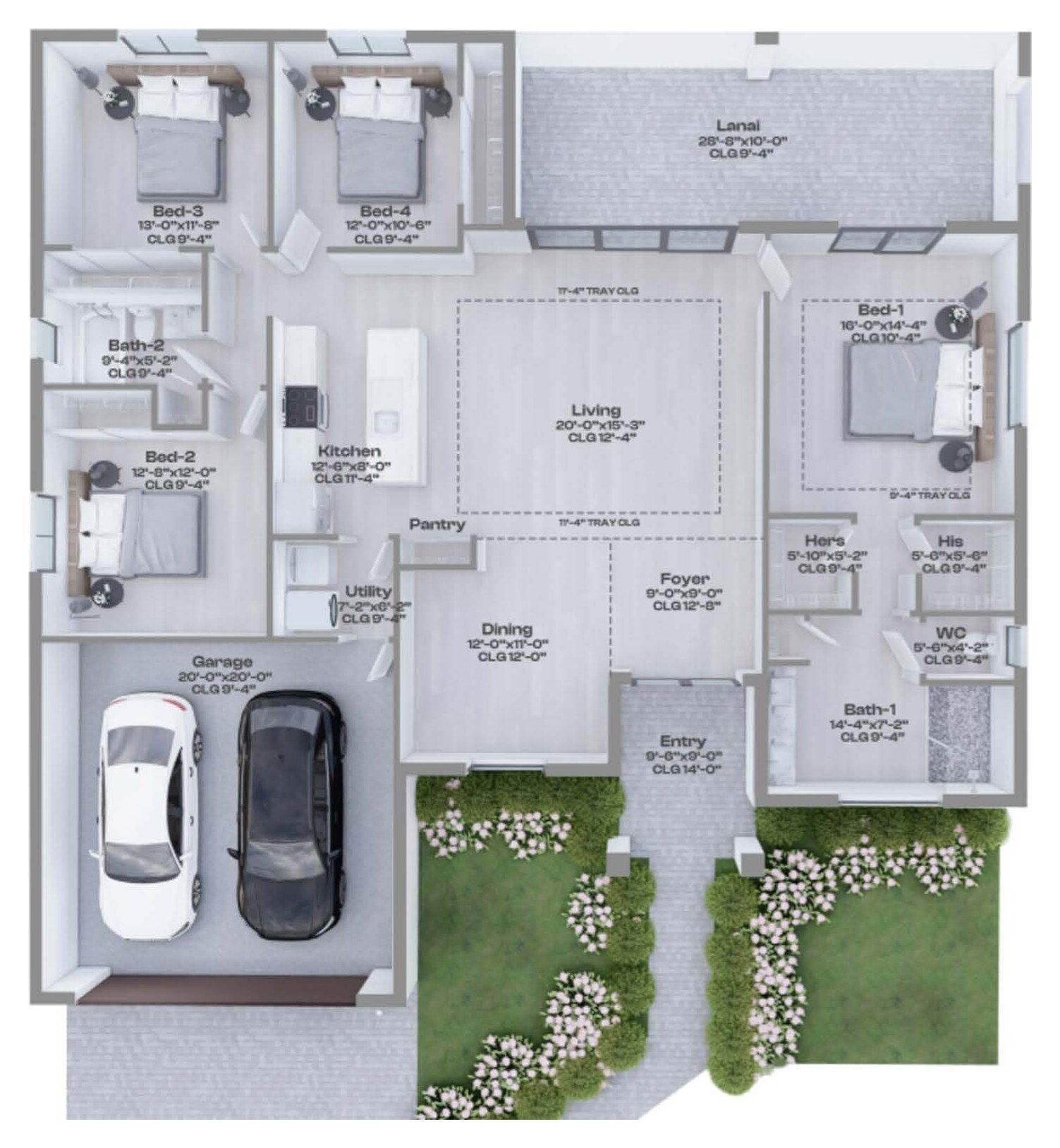 Finch floor plan