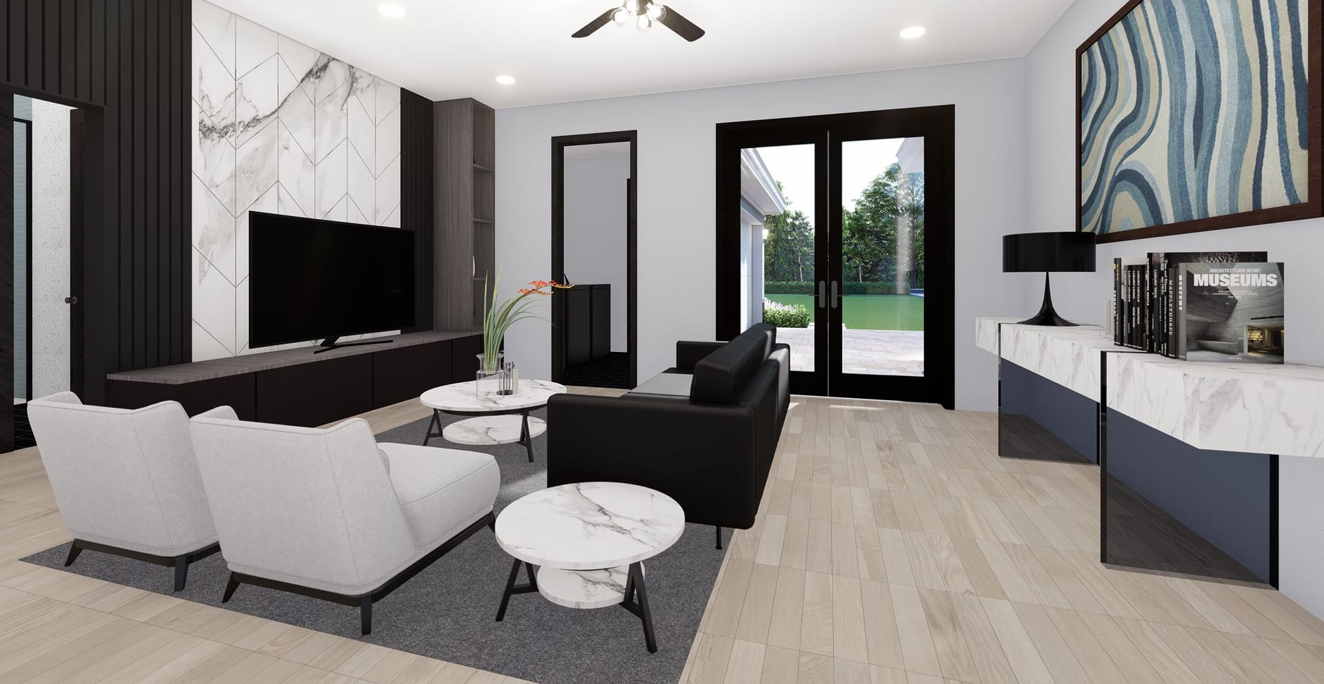 Gaia M1 living area