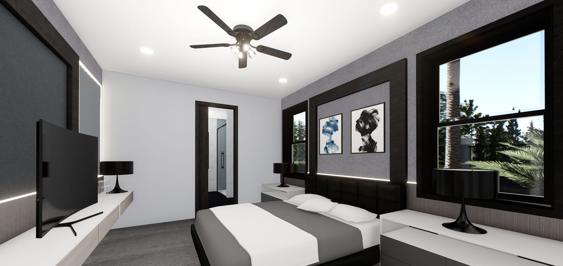 Gaia M1 master bedroom