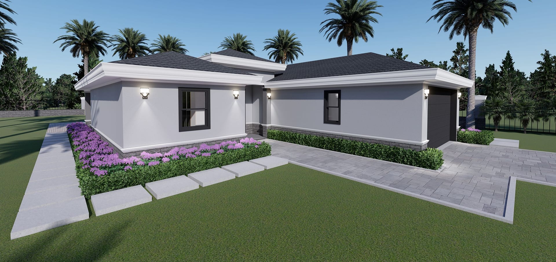 Gaia OP2 Garage Front front-side facade