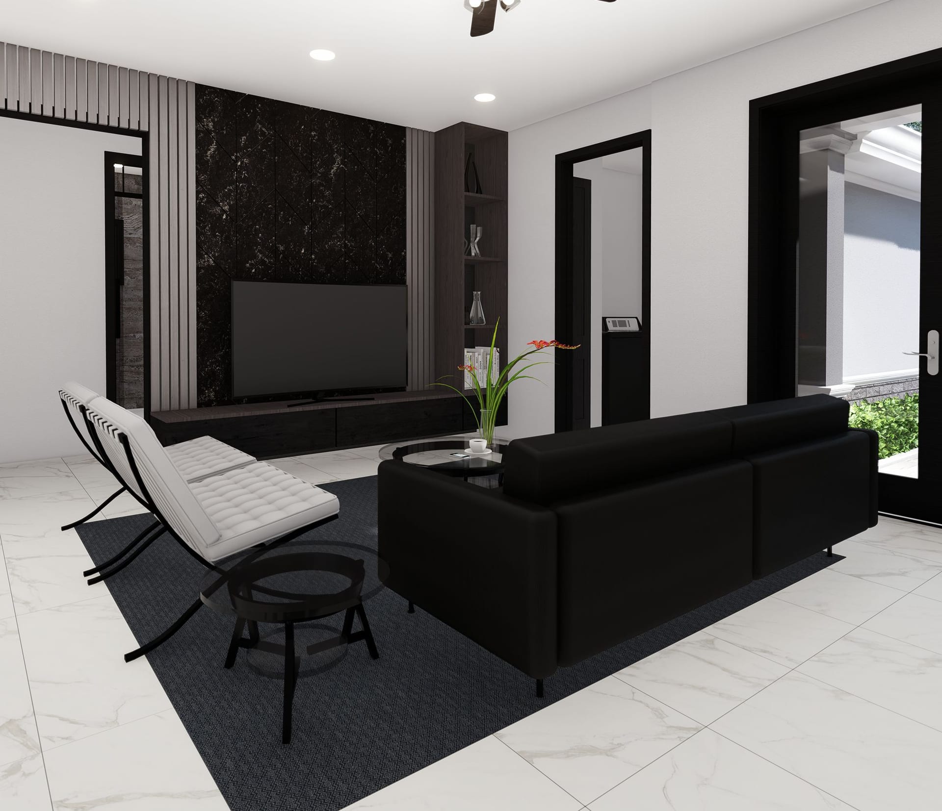 Gaia OP2 Garage Front living area