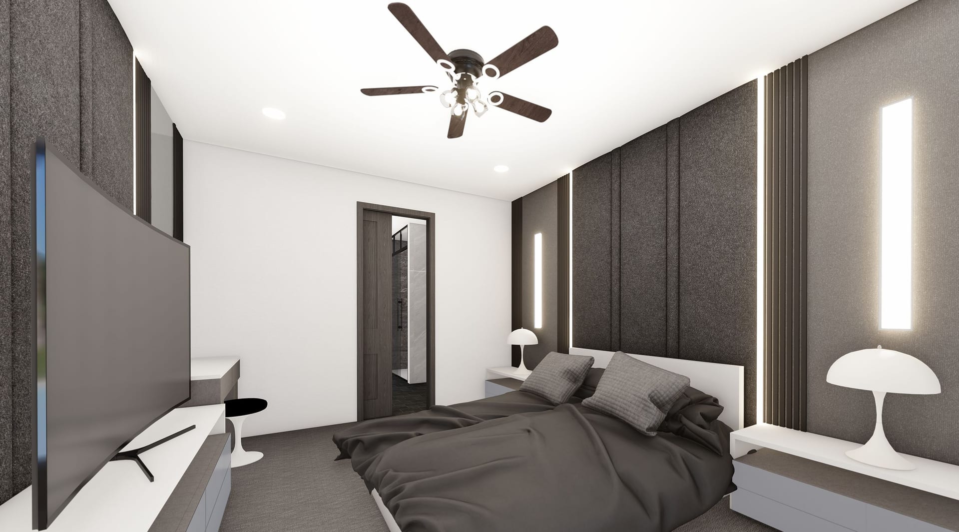 Gaia OP2 Garage Front master bedroom