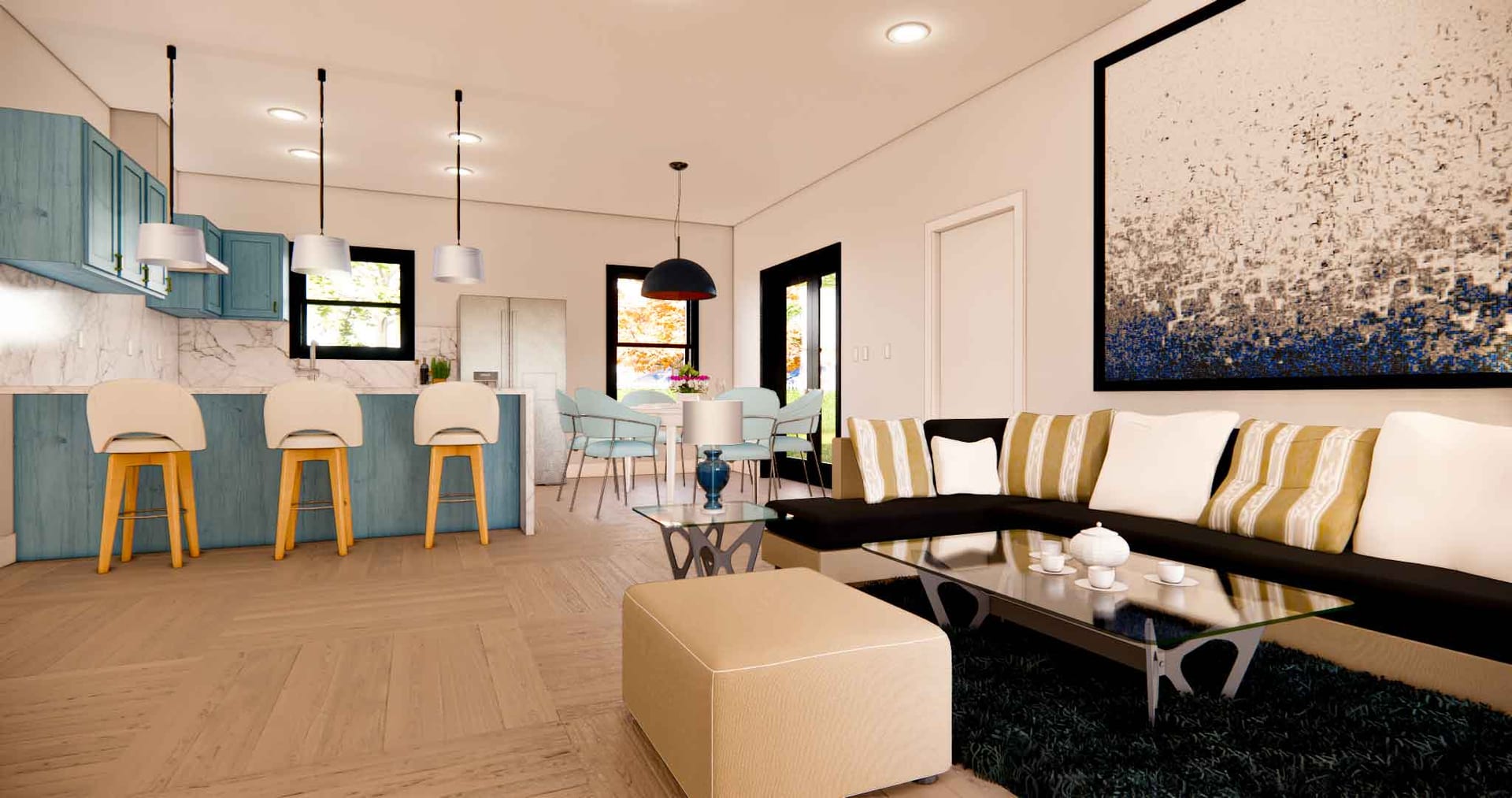 Gaia living area