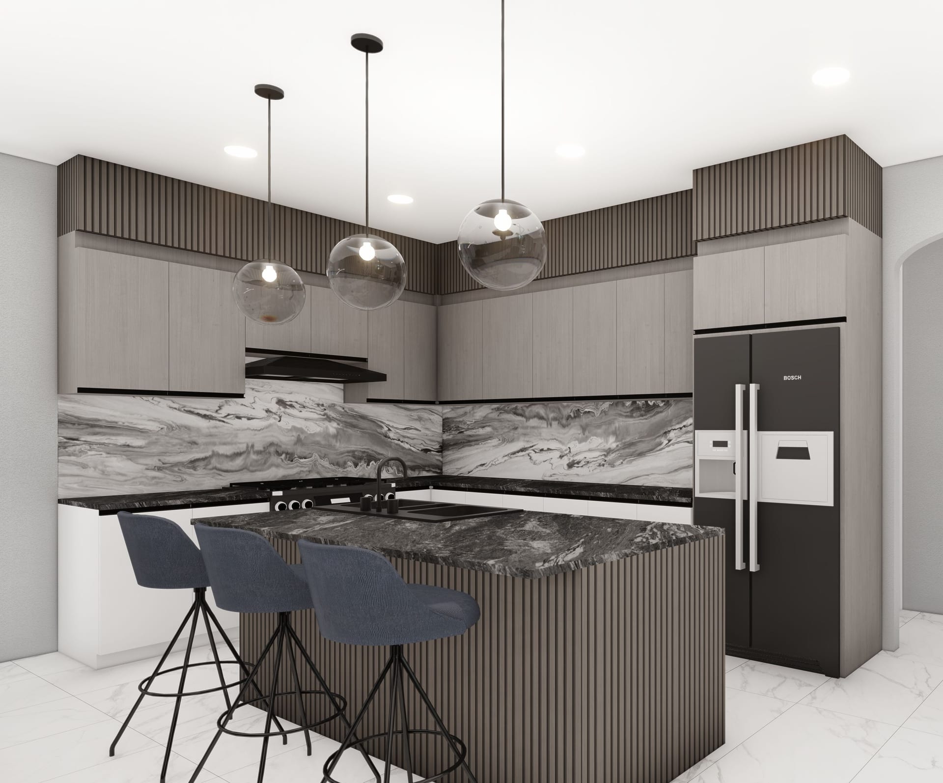 Galene OP2 (No Lanai) kitchen