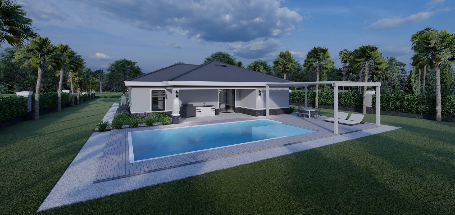 Galene OP3 rear facade