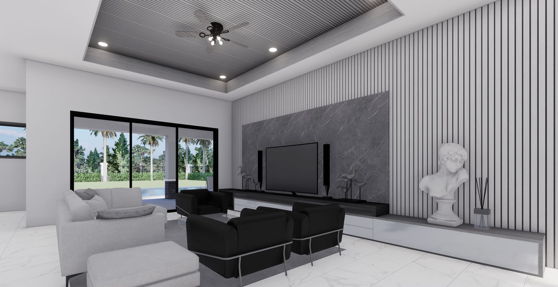 Gelanor living area, alternate view
