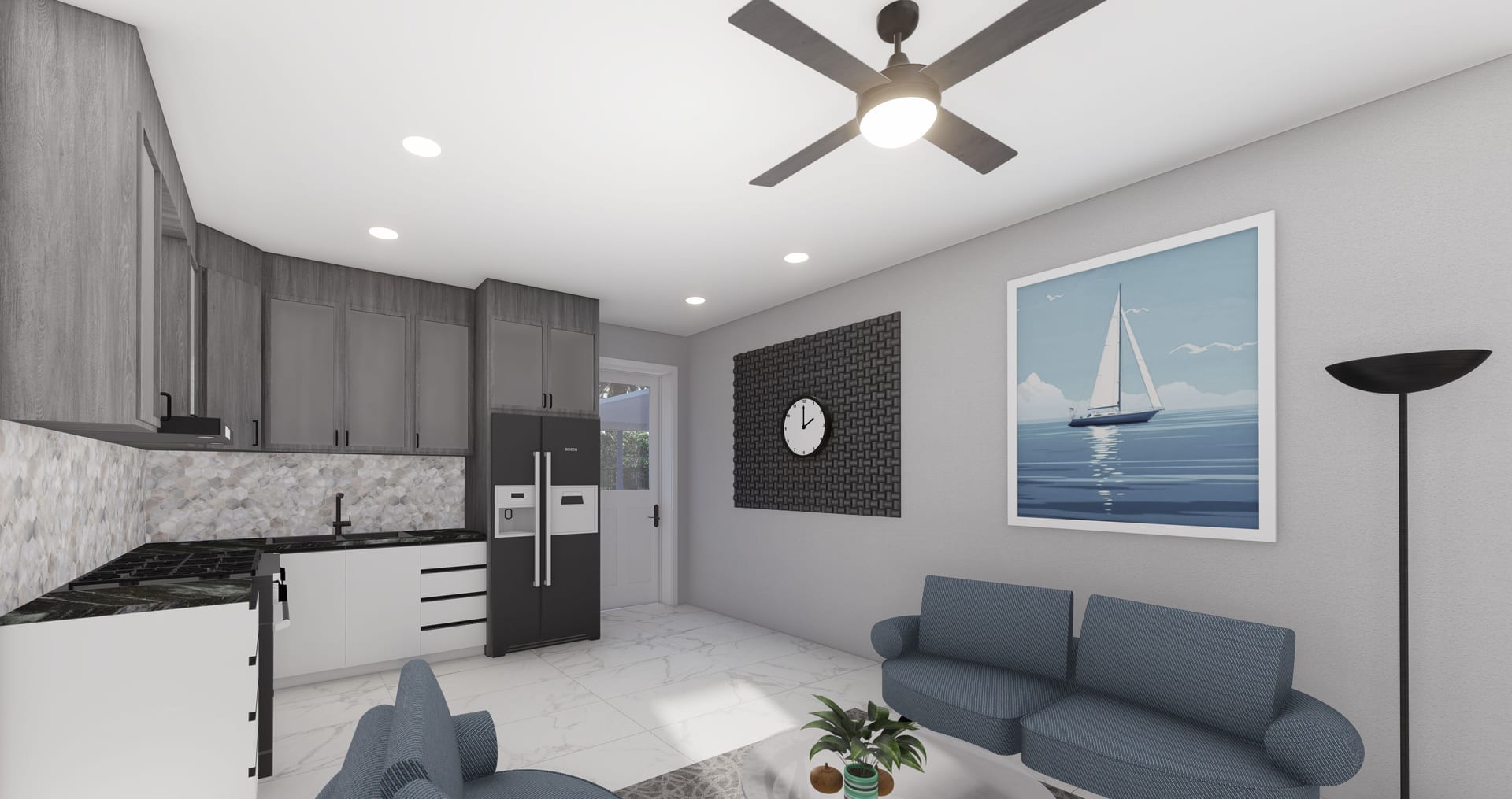 Glaucus living area, alternate view