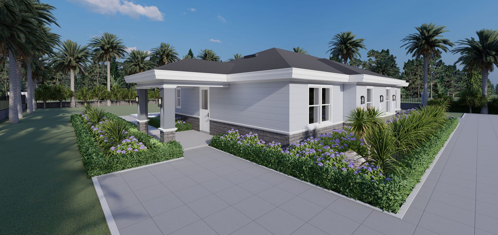 Guest House Double 864 front-side facade