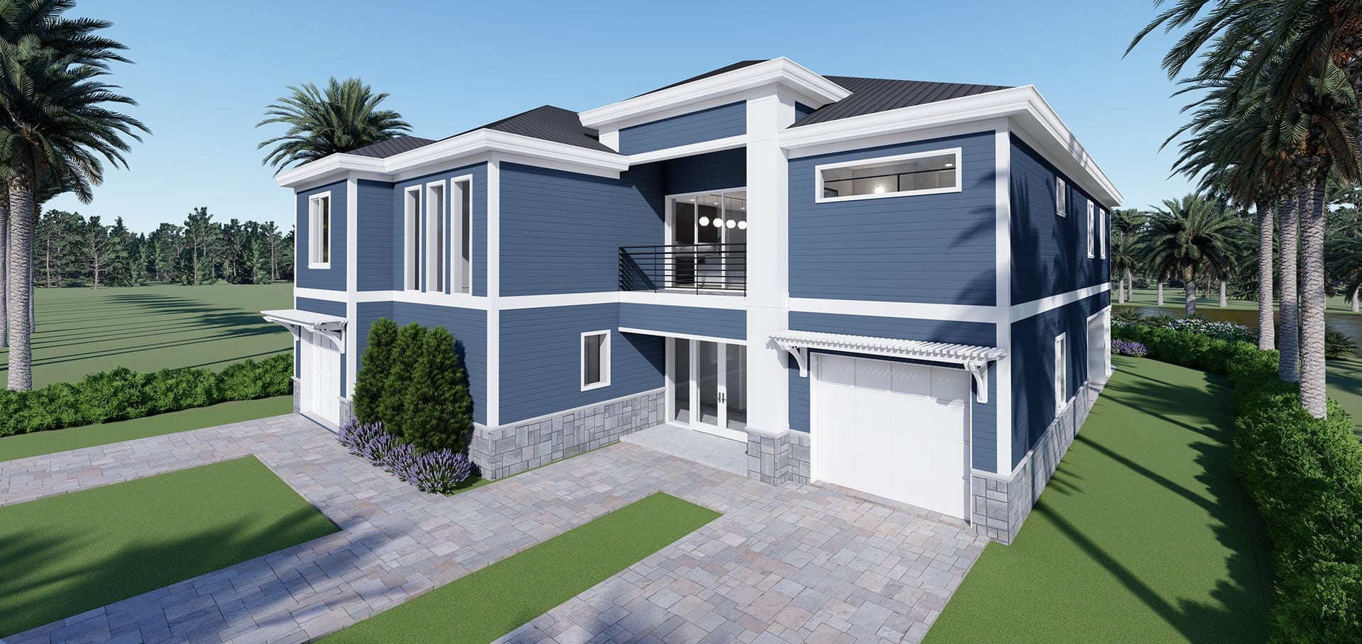 Hemera side-front facade