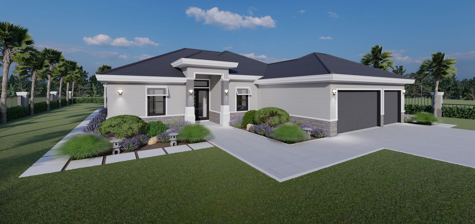 Heracles M2 Op 3 Car Garage front-side facade