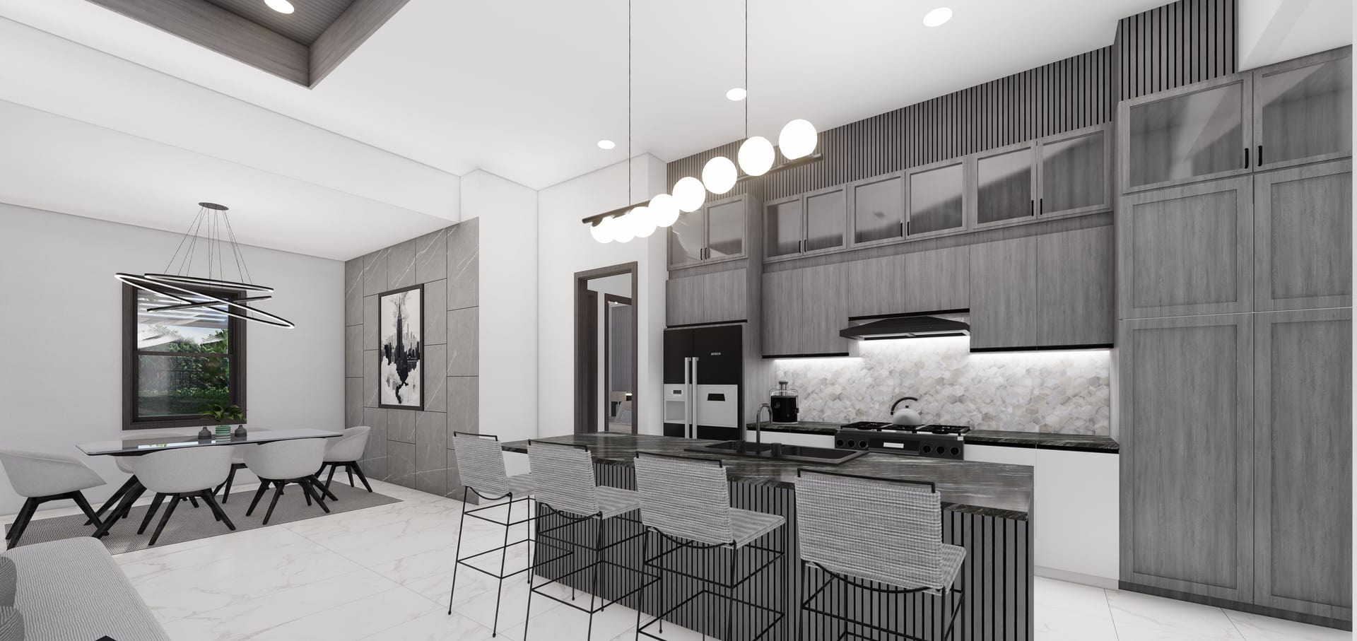 Heracles M2 Op 3 Car Garage kitchen