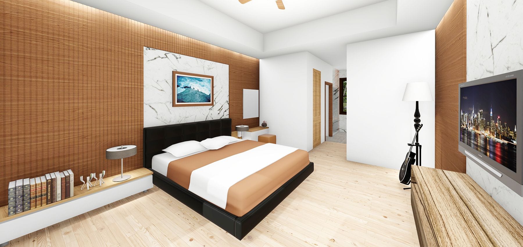 Heracles master bedroom