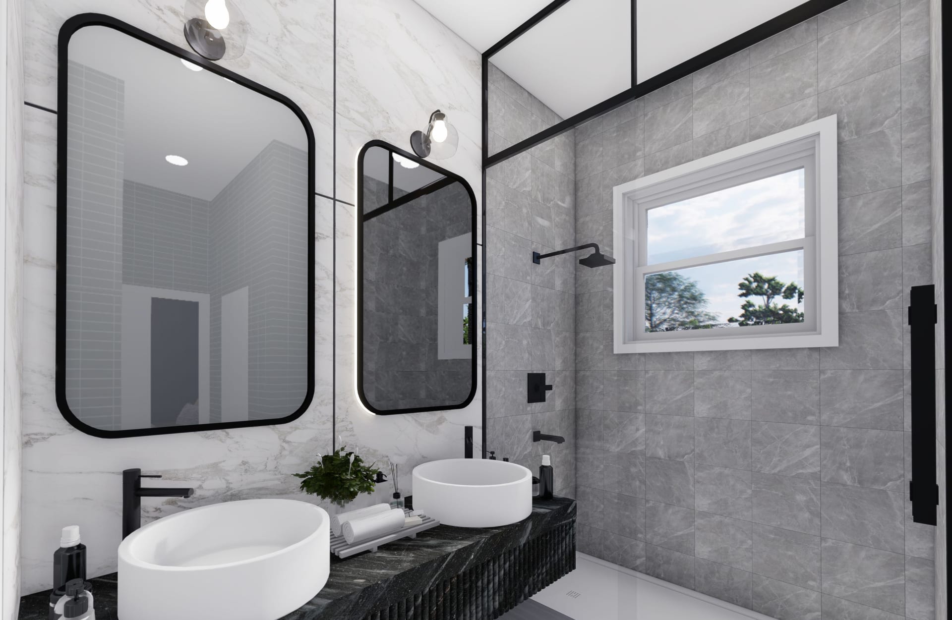 Ino M1 With Lanai master bath