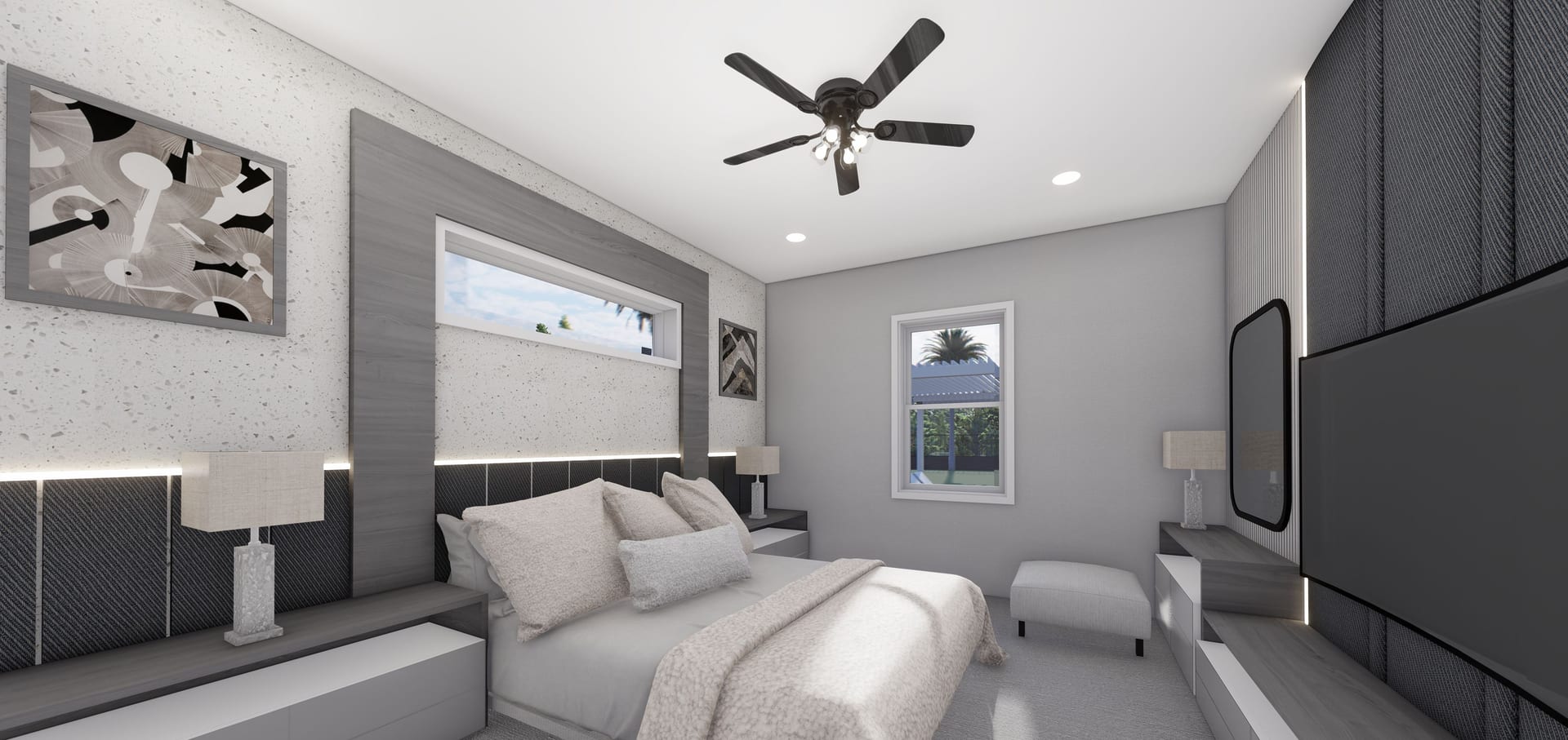 Ino M1 With Lanai master bedroom
