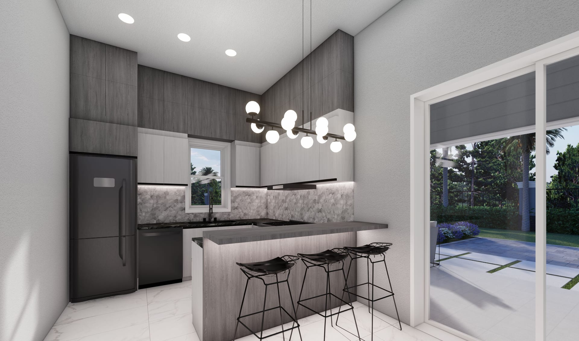 Iolau OP1 (Enclosed Garage) kitchen
