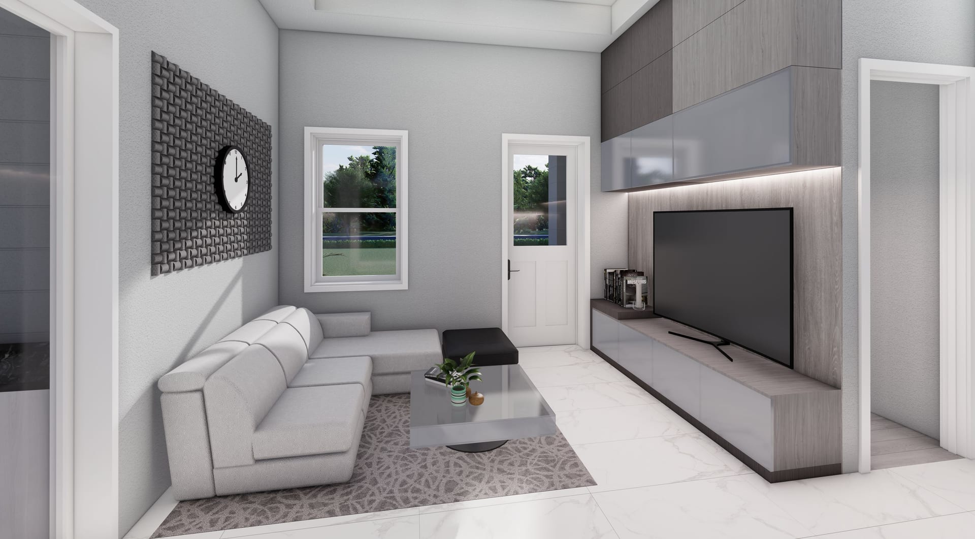 Iolau OP1 (Enclosed Garage) living area