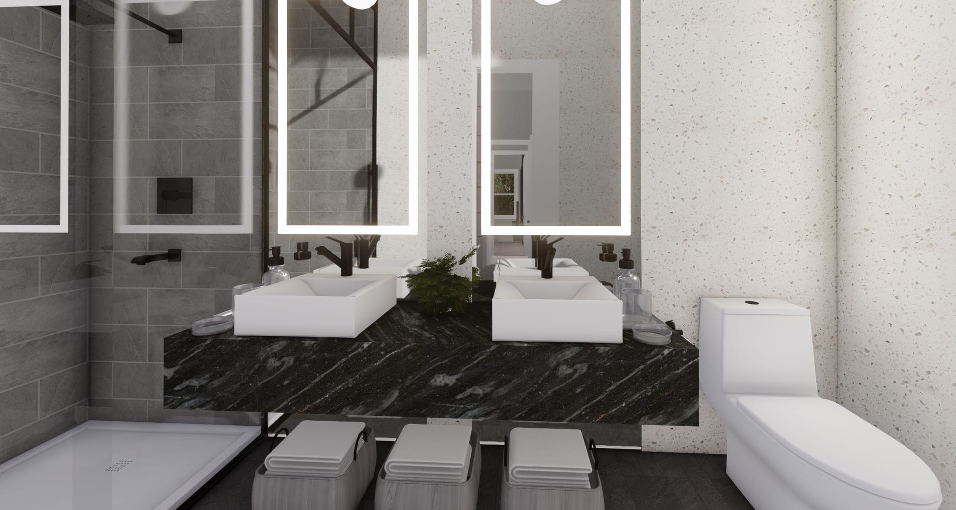 Iolau OP1 (Enclosed Garage) master bath