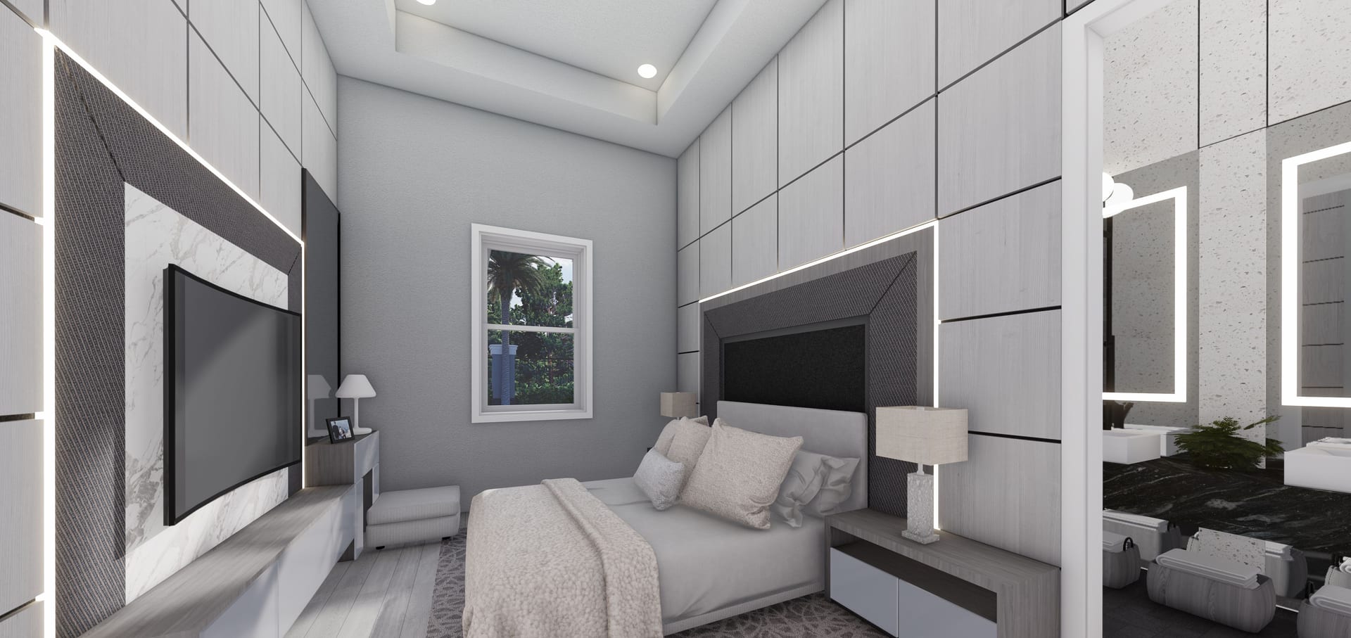 Iolau OP1 (Enclosed Garage) master bedroom