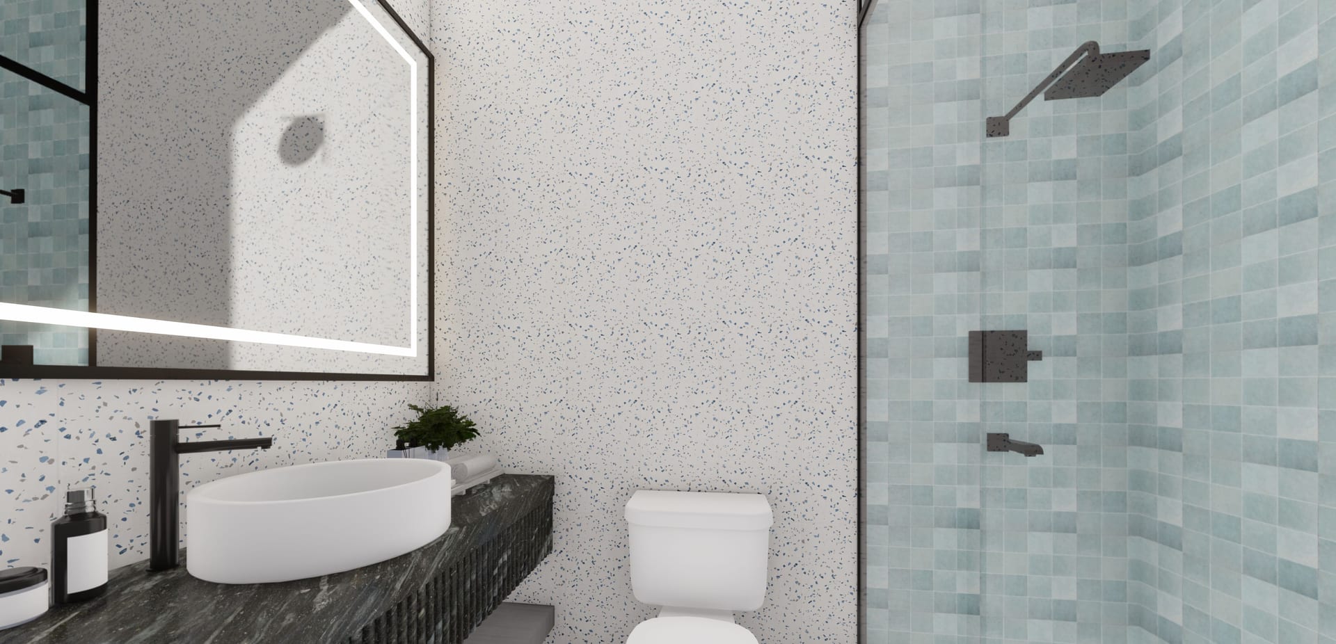 Ismene M1 master bath