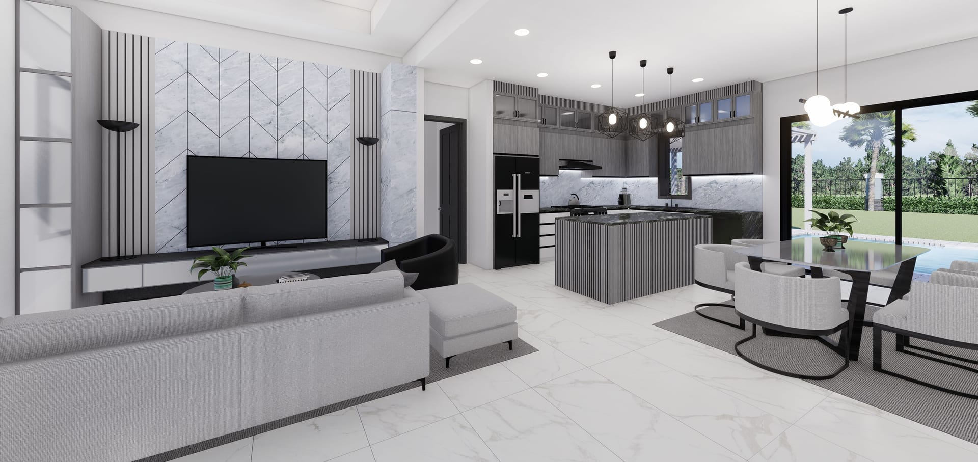 Korybantes living area