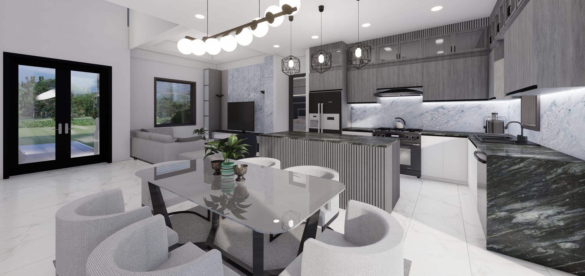 Korybantes living area, alternate view