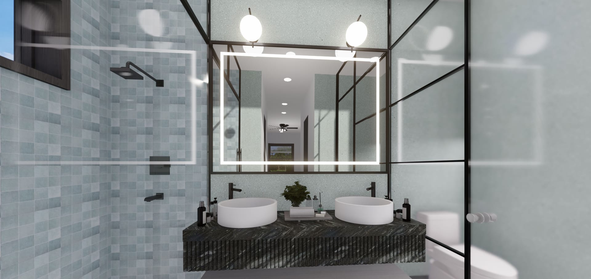 Korybantes master bath