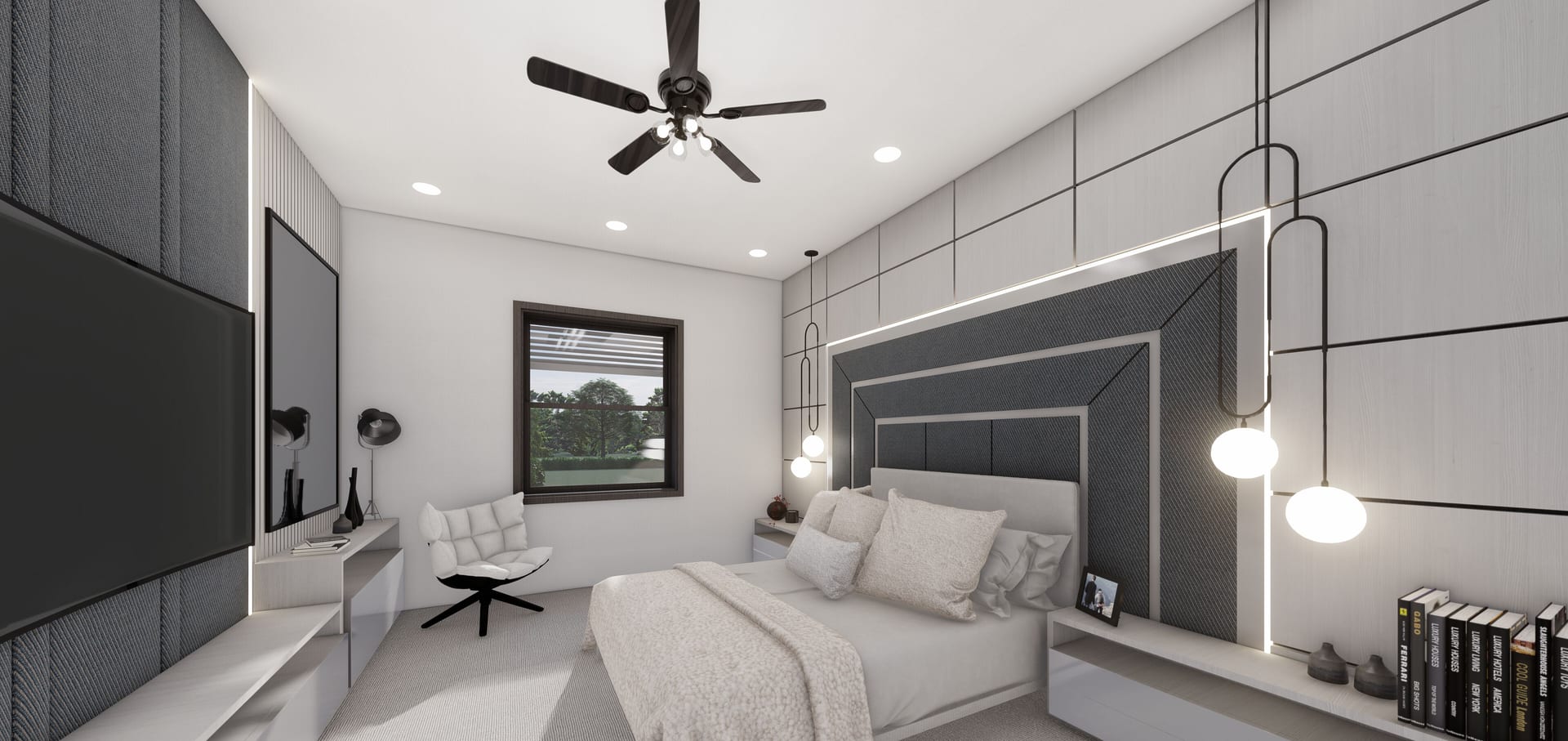 Korybantes master bedroom