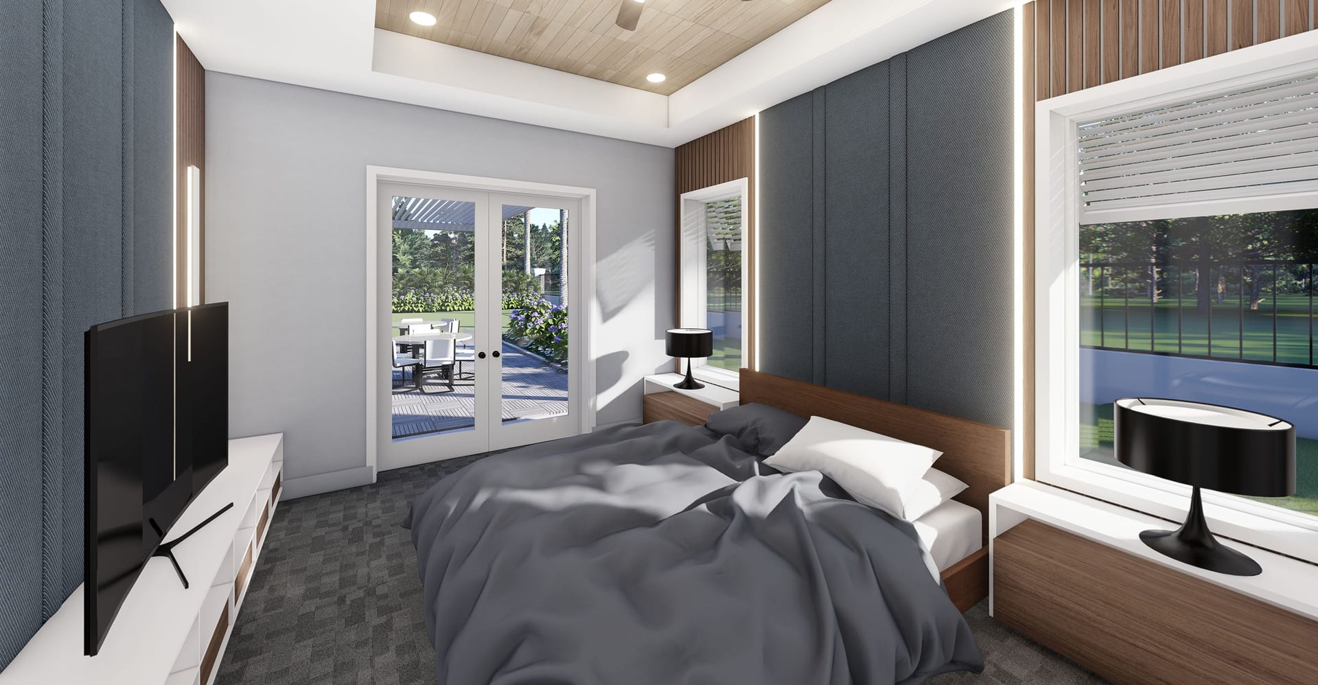 La Loma master bedroom