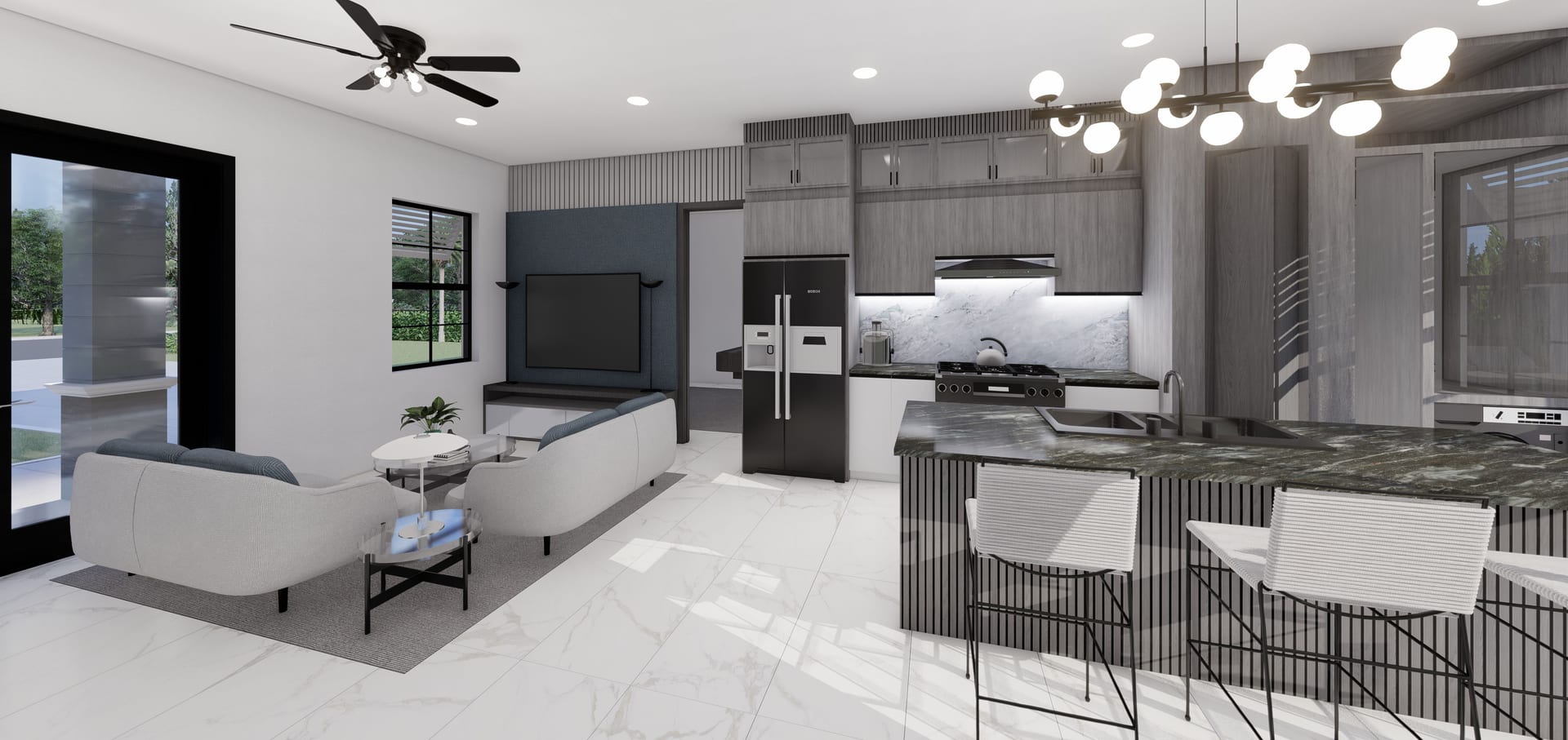 Mandala living area