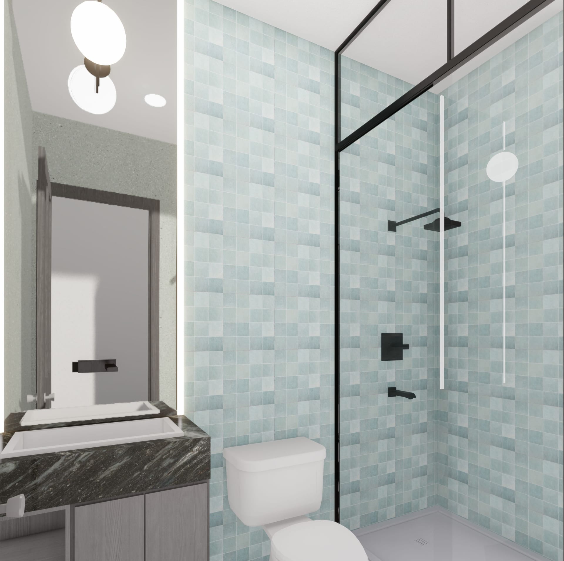Mandala master bath