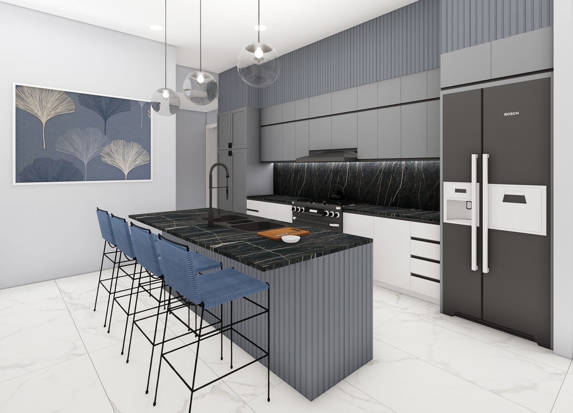 Mega Alpha kitchen