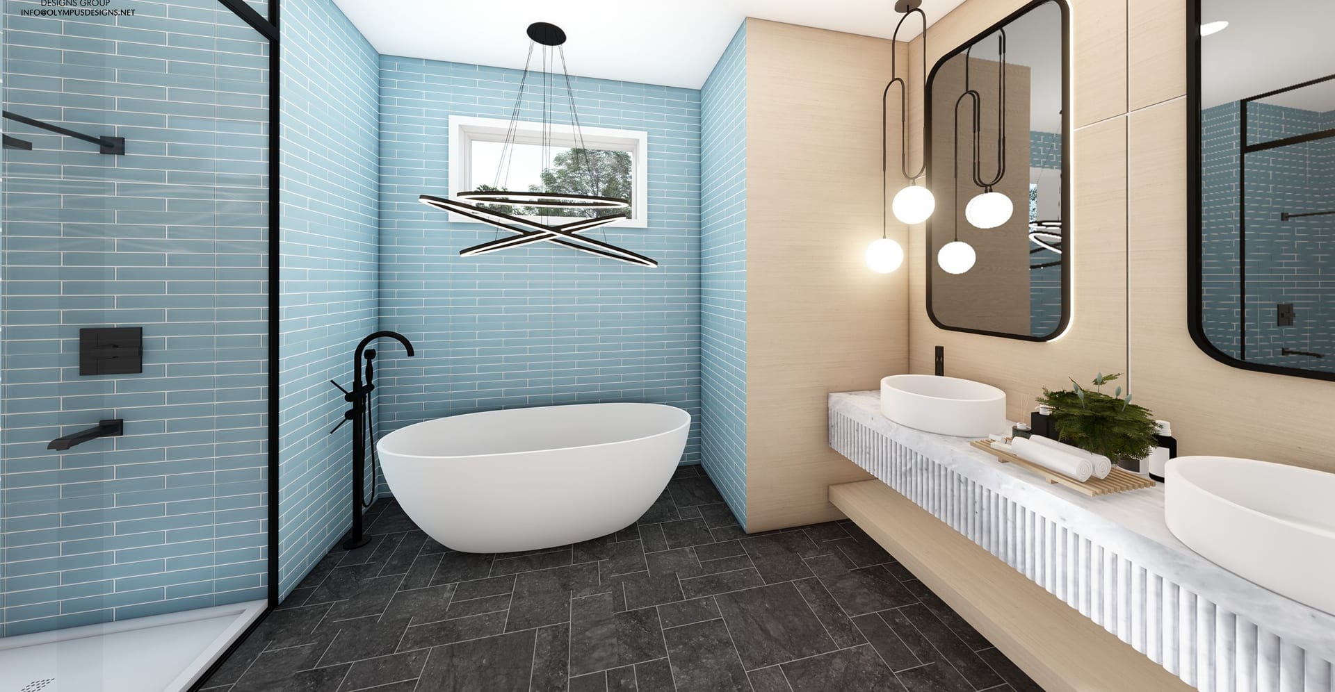 Mega Alpha master bath