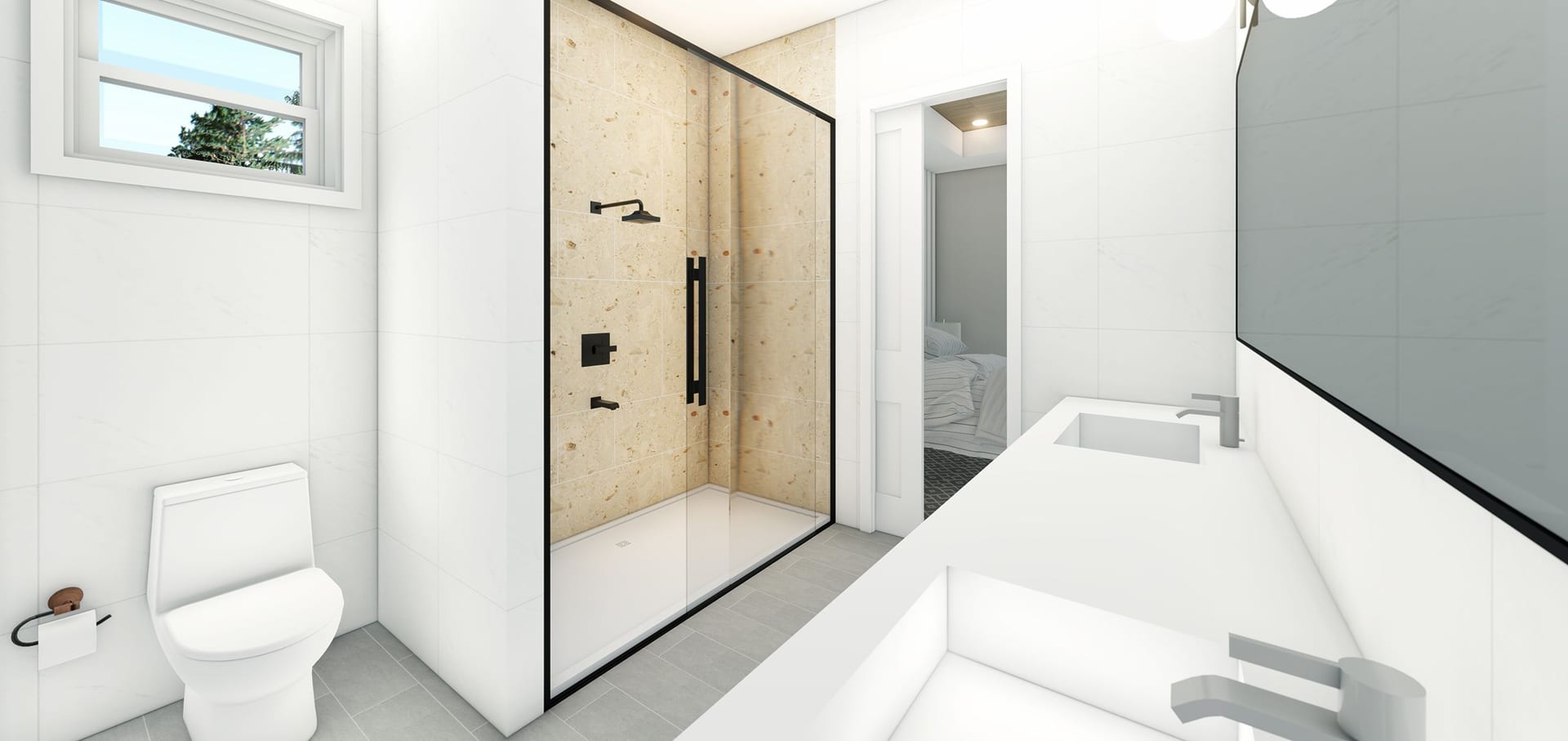 Mene master bath