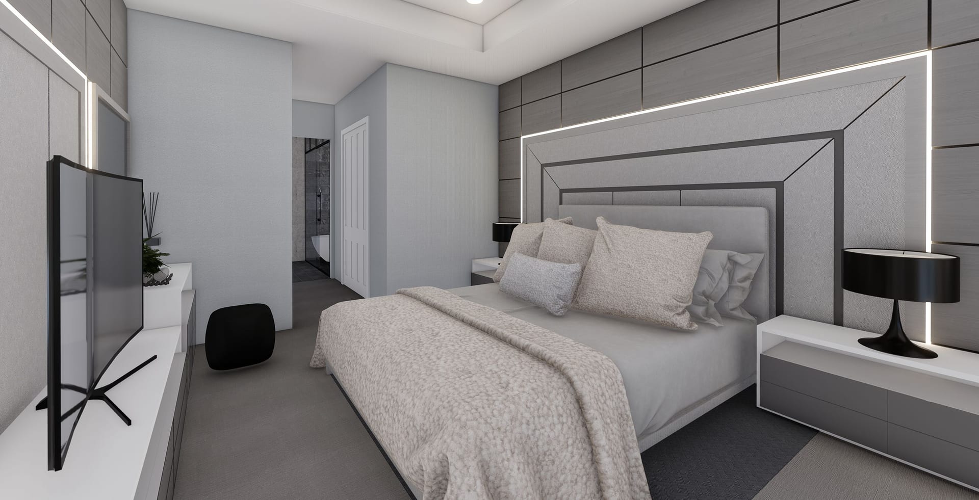 Merope master bedroom