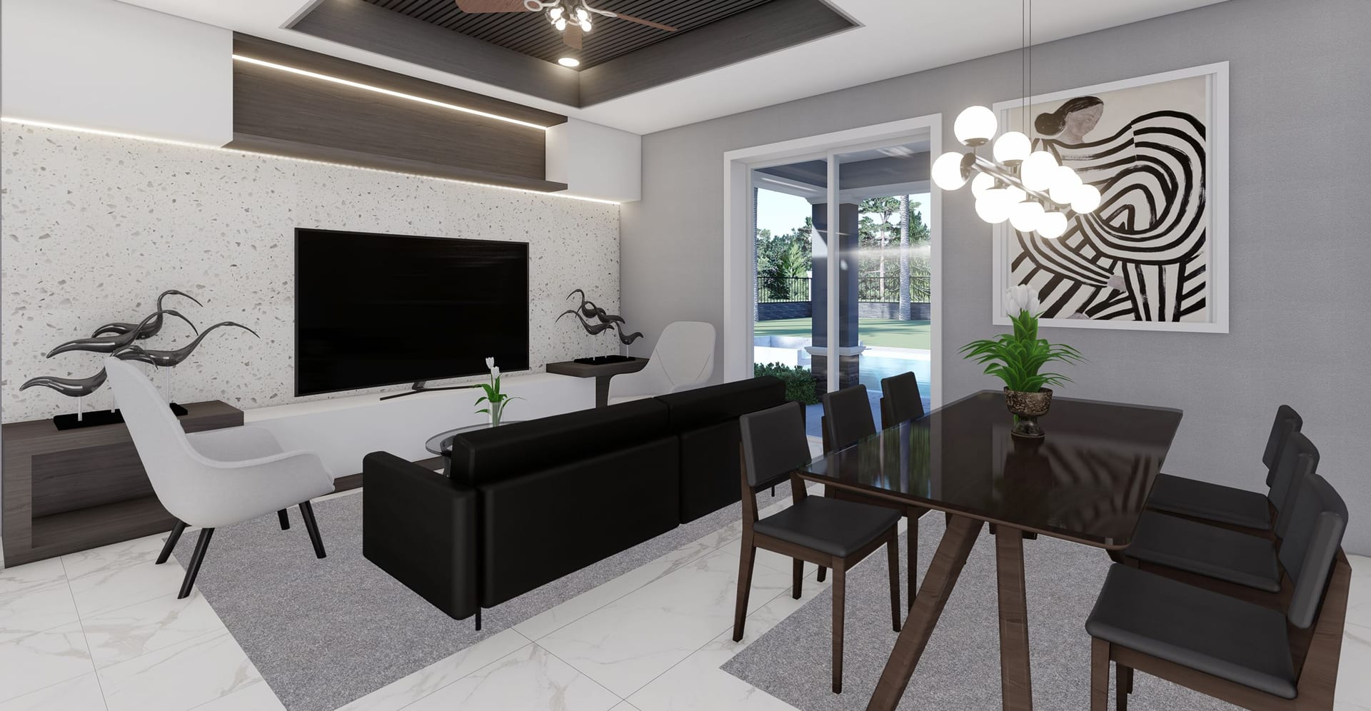 Molpadia living area