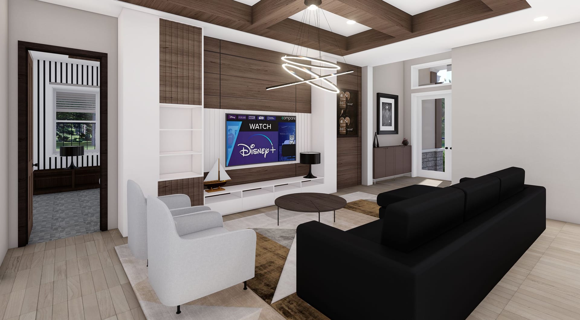 Myles M1 living area