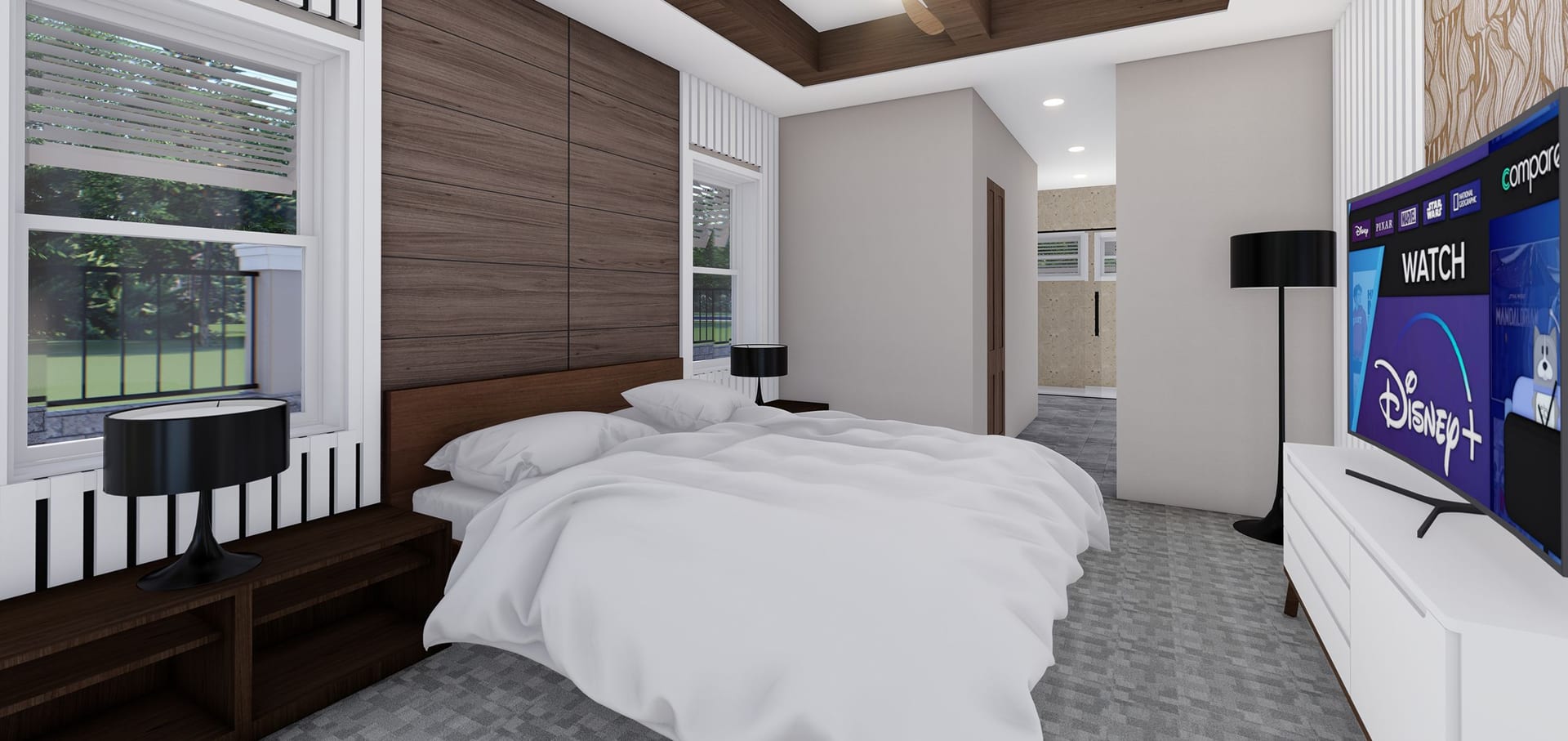 Myles M1 master bedroom