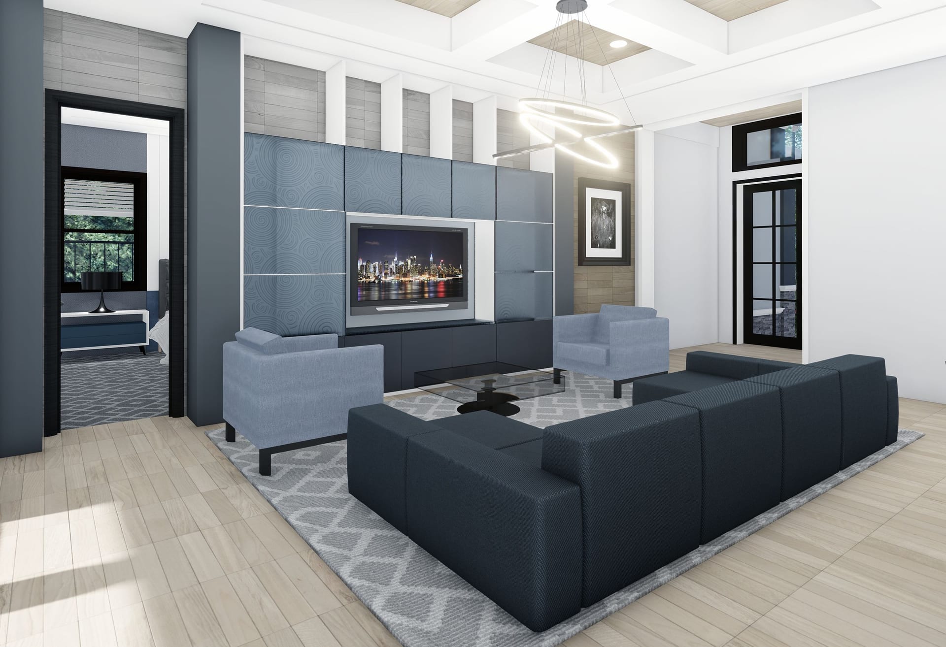 Myles living area