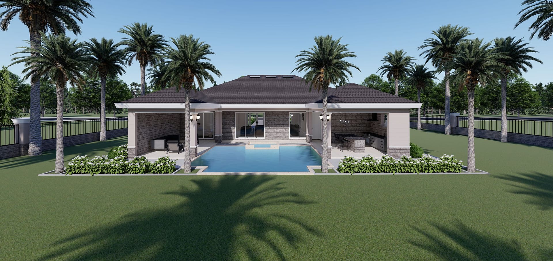 Myrina rear facade