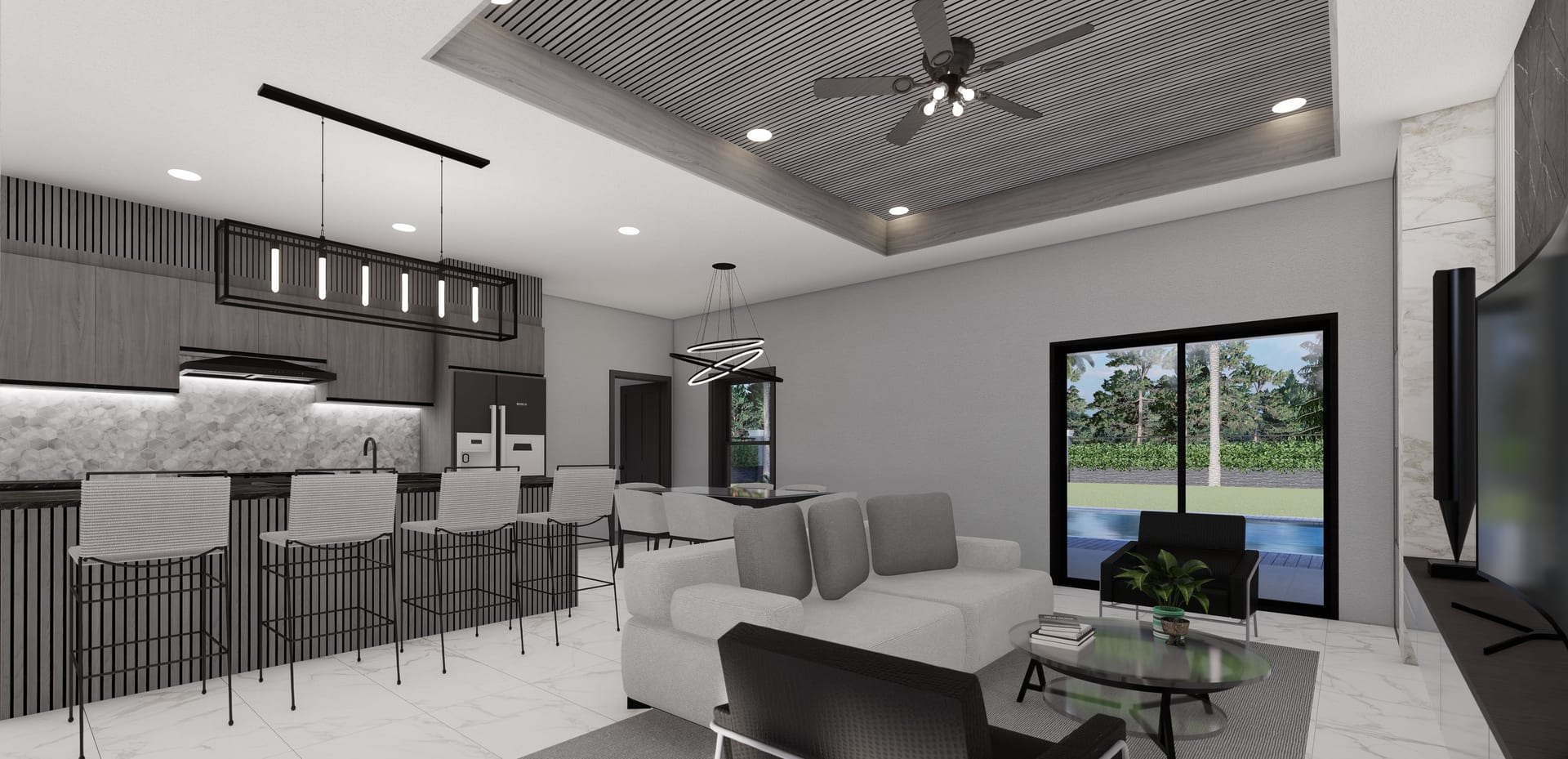 Neikea M1 living area, alternate view