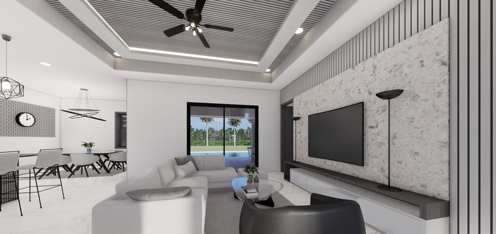 Nephele M1 living area