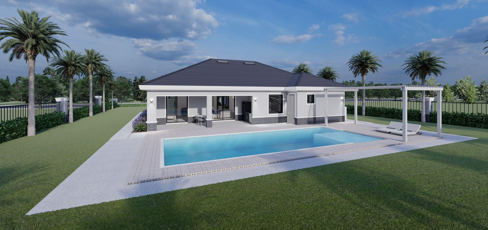 Nephele M1 rear facade