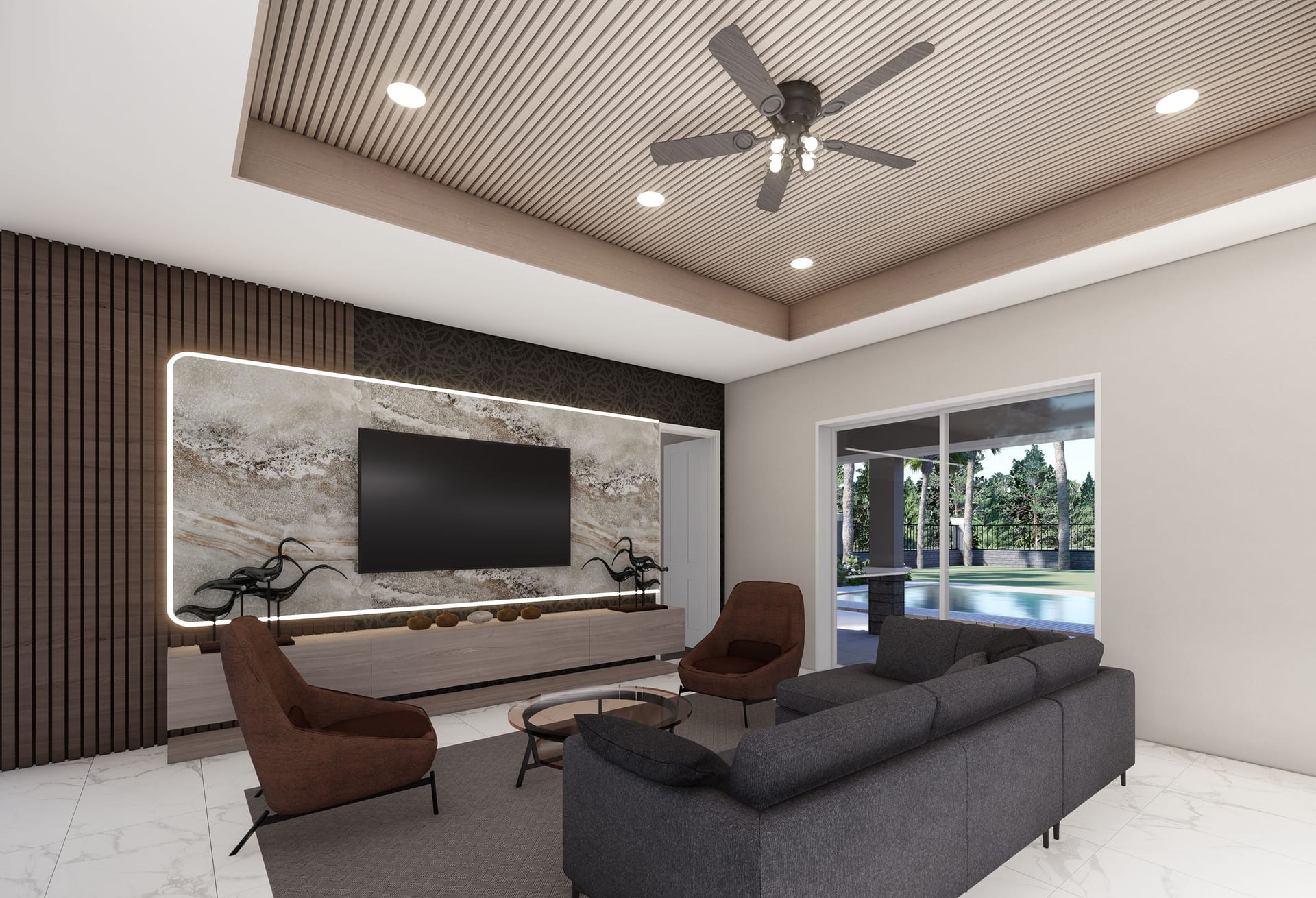 Nephele living area